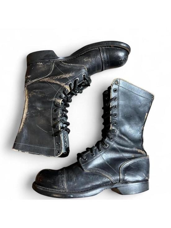 Vintage Corcoran Leather Combat Jump Boots main image 6